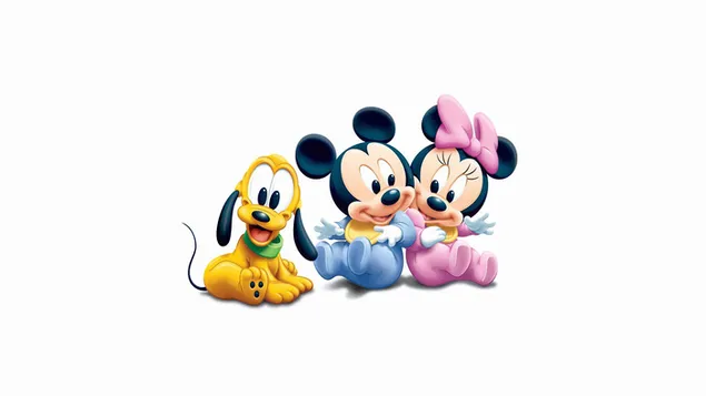 Baby Mickey Mouse And His Friends