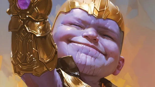 Dojenček Thanos 4K ozadje