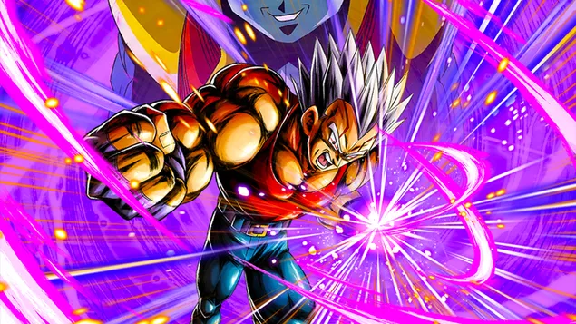 来自七龙珠 GT [龙珠传奇艺术] 桌面版的贝吉塔宝宝 1 4K 壁纸