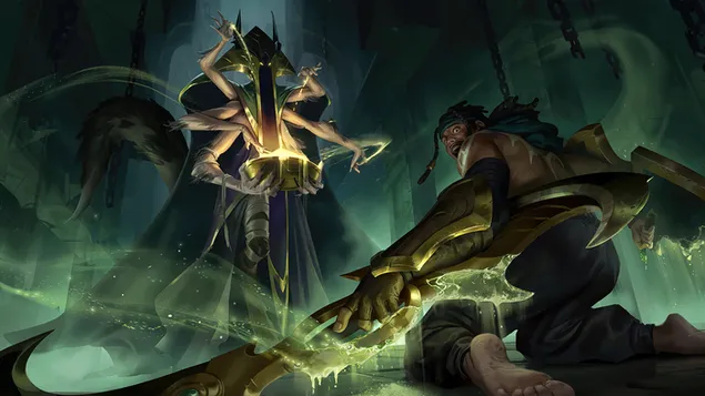 Baccai Sandspinner (Legends of Runeterra) - League of Legends (LOL) 4K sfond