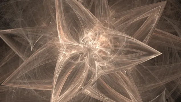 Позадина на непроѕирни жолти и жолти апстрактни форми пред црна позадина 2K тапет