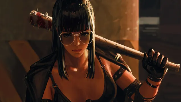 Taustpilt Kurb tüdruk 4K