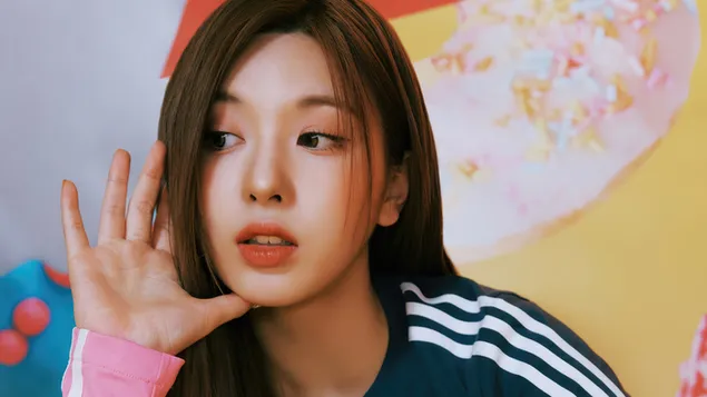 BAE מ-NMIXX (Kpop Band) - Young, Dumb, Stupid MV Shoot (Expergo Album) 4K טפט