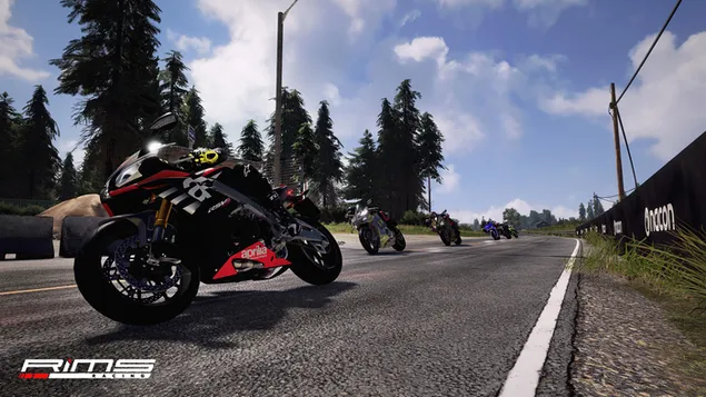 バイクの横滑り - RiMS Racing (ビデオ ゲーム)