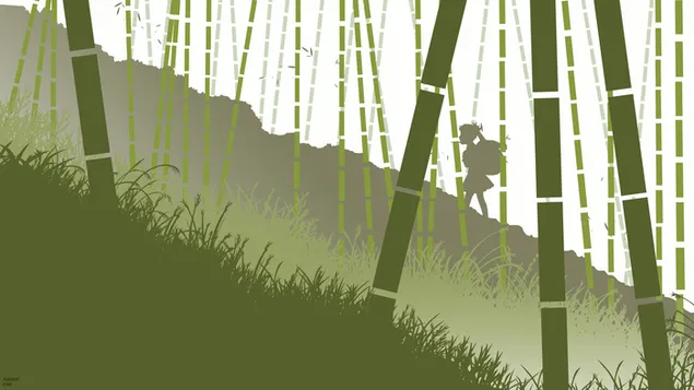 Taustpilt Bakemonogatari – Hachikuji Mayoi 4K