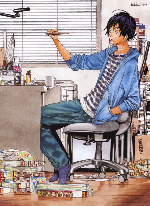 bakuman manhwa sirijeu aenimeisyeon namseong daunrodeu