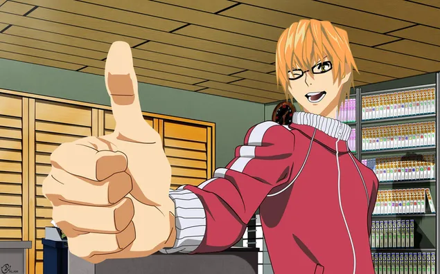 bakuman serie blonden anime akito takagi eroflueden