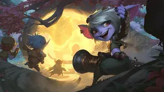 Tapeta Bandle City 'Tristana' (Legends of Runeterra) - League of Legends (LOL) 4K
