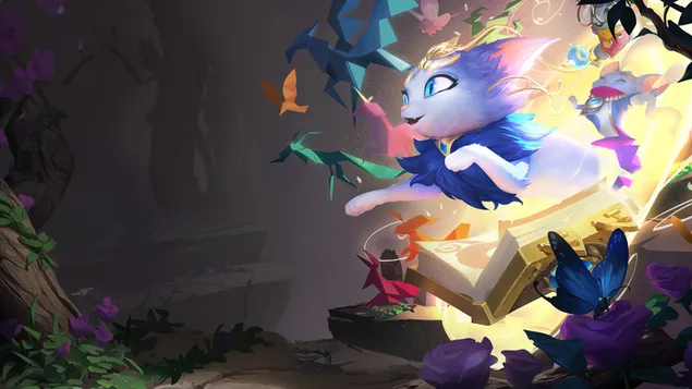 Bandle City 'Yuumi' - League of Legends [LOL] 4K fons de pantalla