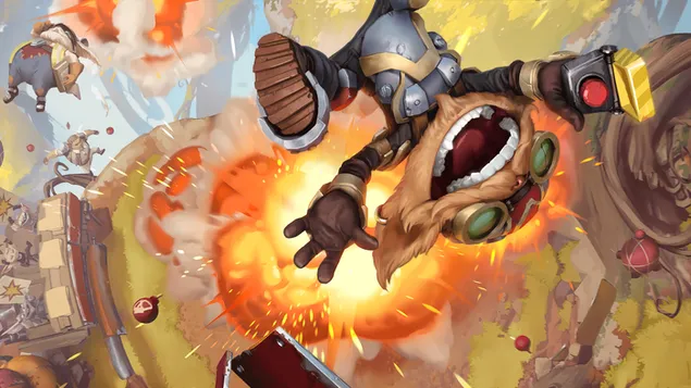 bandle city 'ziggs' (legends of runeterra) - league of legends (lol) zavantazhiti