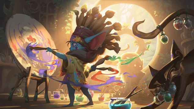 bandle painter (legends of runeterra) - league of legends (lol) hvrd