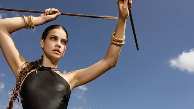 Numero Russia Shoot 中的“芭芭拉·帕爾文” 4K 壁紙