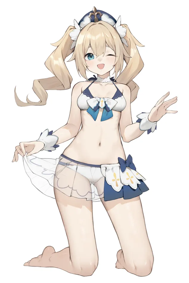 芭芭拉的透明裙子| 甘信冲击 HD 壁纸