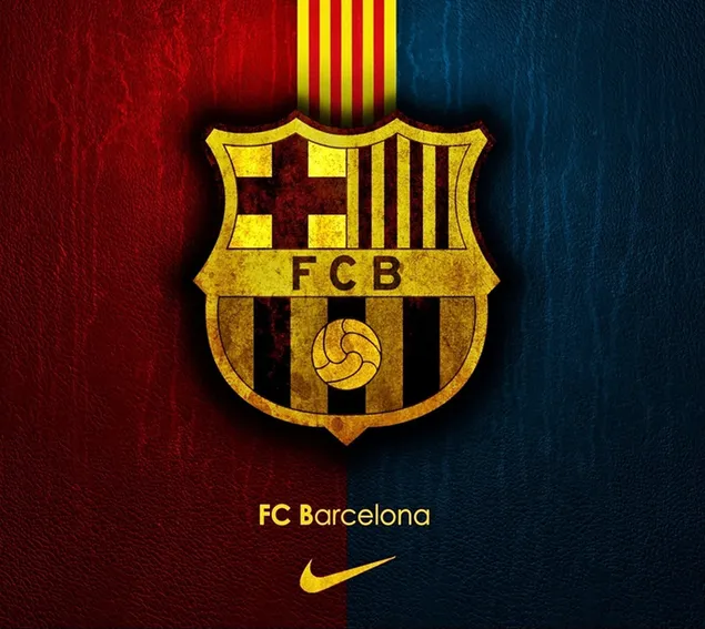 Logo klub sepak bola Barcelona (Nike- FC Barcelona) unduhan