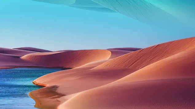 Ödland Wüste 4K Hintergrundbild