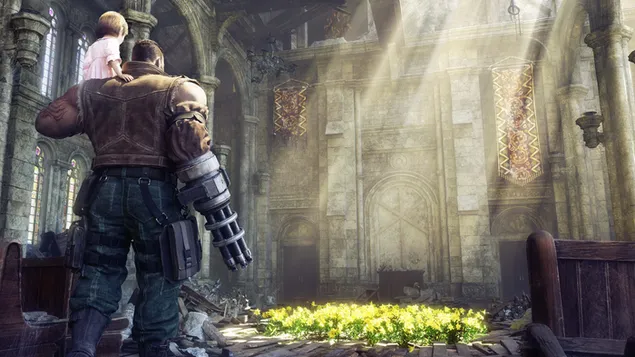 Barret Wallace - Final Fantasy VII Remake [วิดีโอเกม] 4K วอลเปเปอร์