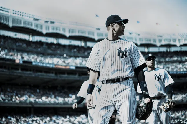 Muat turun Besbol New York Yankees Besbol Derek Jeter