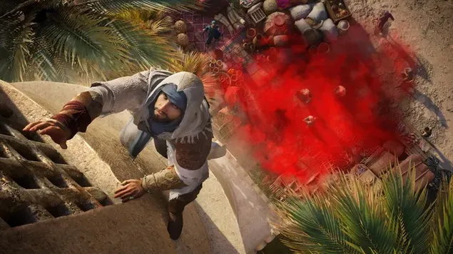 Hình nền Basim từ trò chơi điện tử Assassin's Creed Mirage 4K