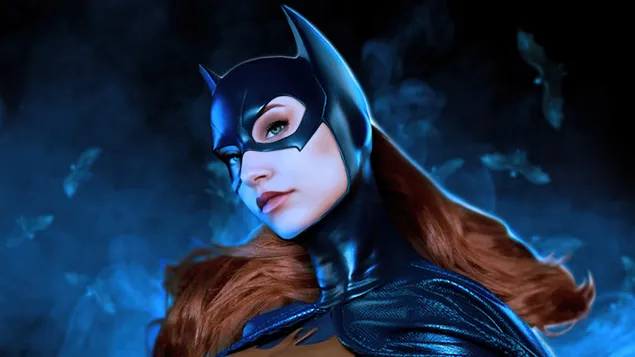 Batgirl at night