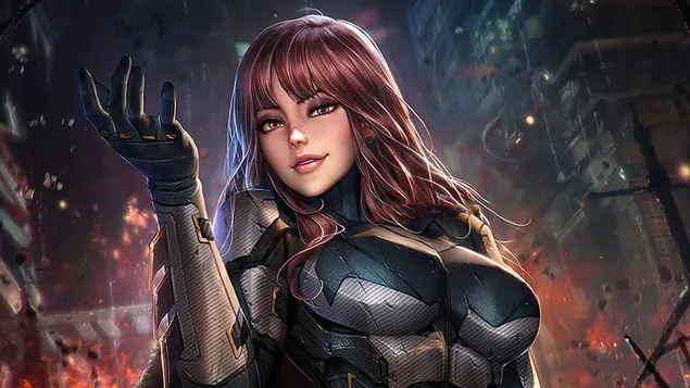 Batgirl Suit DC Superhero unduhan