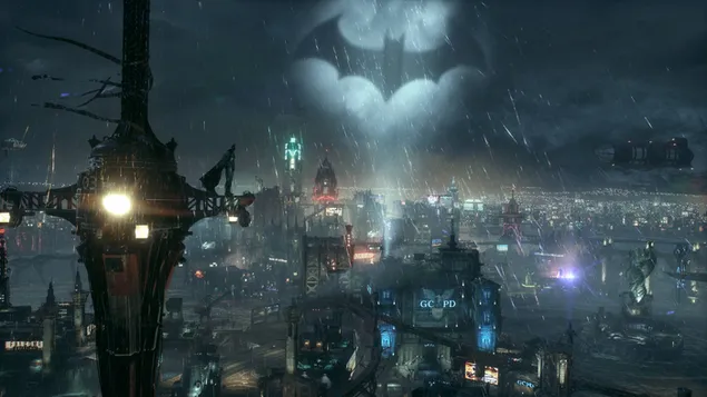 betmen i njegov znak na notshnom nebu preuzmi