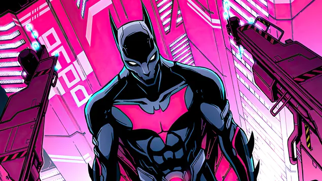 Batman Beyond DC Comics Art 4K wallpaper