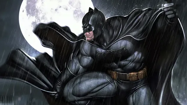 Páipéar balla Batman Gotham City Comics Ealaín4K