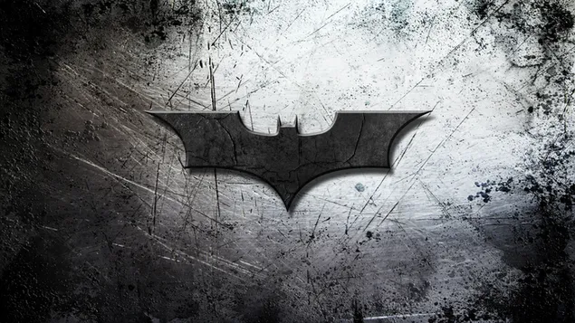 Batman logo on grunge background