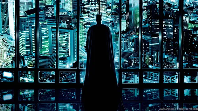 Batman Overlooking Gotham download