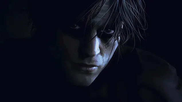 Batman sem sua máscara de morcego 4K papel de parede