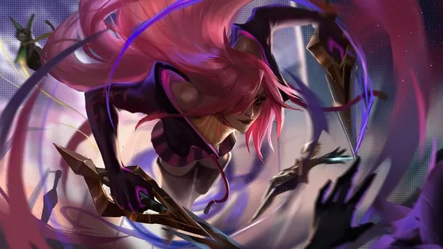 戰鬥學院“卡特琳娜”| 英雄聯盟 (LOL) 4K 壁紙