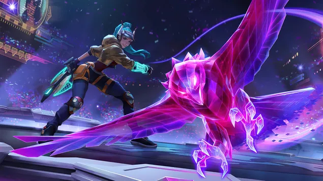 Vecht tegen baas 'Quinn met Anivia' | League of Legends (LOL) 4K achtergrond