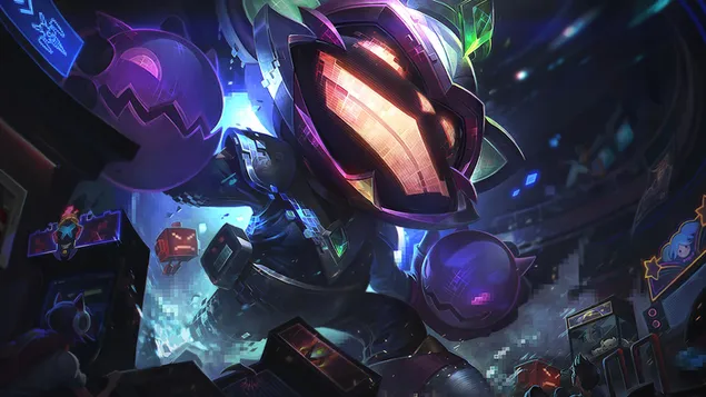 boyoviy bos ''ziggs'' splash art - league of legends [lol] zavantazhiti