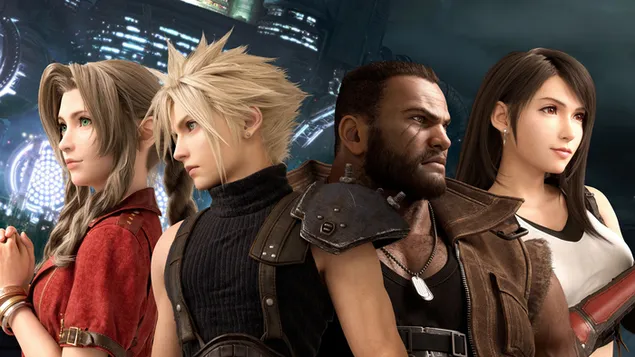 Battle Champions: Final Fantasy VII Remake (video igra) 4K ozadje