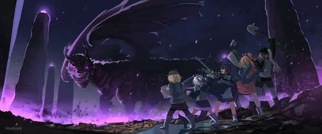 Pertempuran Akhir 4K kertas dinding