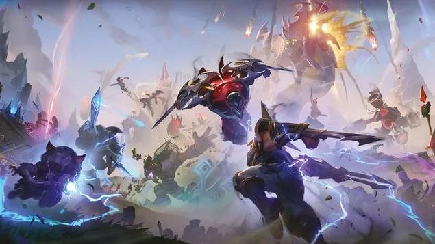 tran chien 'zed' | lien minh huyen thoai (lol) tai xuong