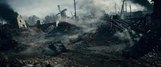 Battlefield 1-speletjie - Na-oorlogse vernietiging aflaai