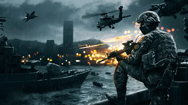 Battlefield 3 (DICE) Legerspel 2K achtergrond