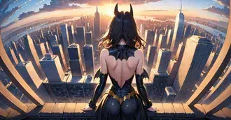 bat woman da tro lai tai xuong