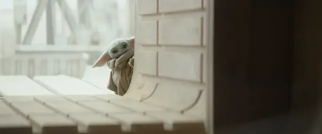 Hình nền Bayb yoda - mandalorian 4K