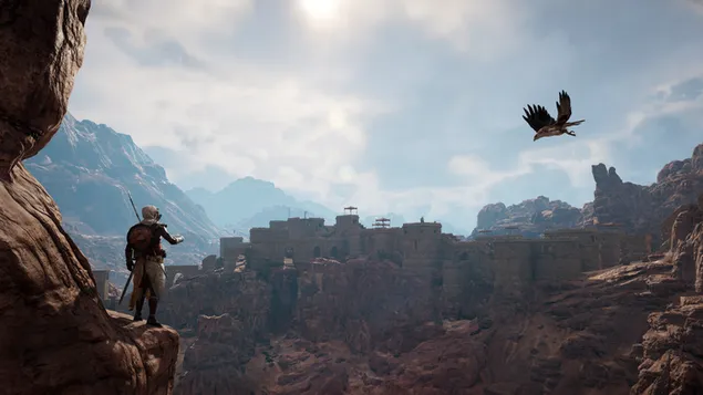 Bayek, themeluesi i atyre të fshehura 4K sfond