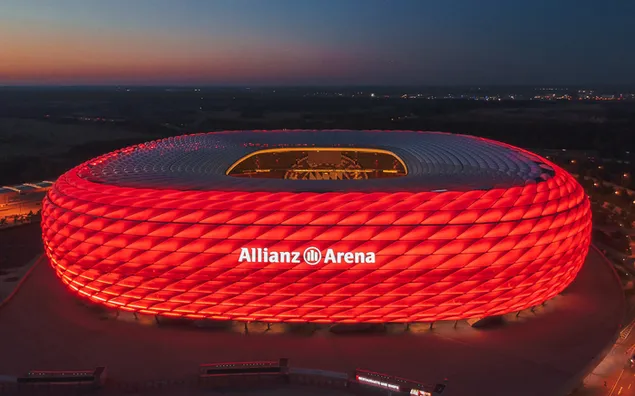 Bayer Munich football team stadium Allianz Arena