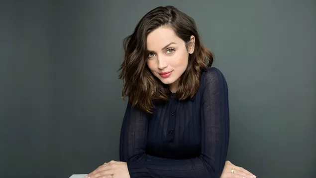 pragtige aktrise 'ana de armas' - (kubaans-spaanse aktrise) aflaai