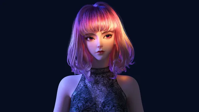Beautiful Anime Girl Art