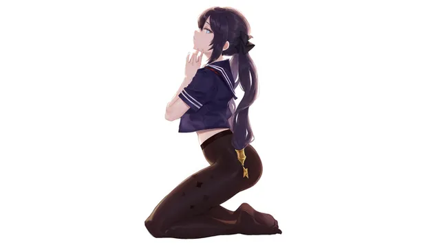 cailleach anime alainn mona (genshin impact) ioslodail