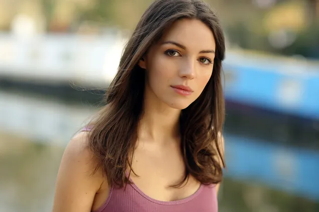 아름다운 명사 '엘라 헌트' - 미국 배우 겸 가수 4K 배경화면