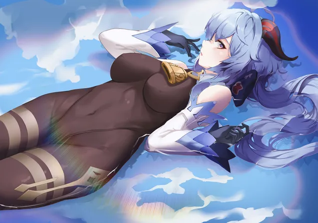 bella ragazza ganyu (genshin impact) scarica