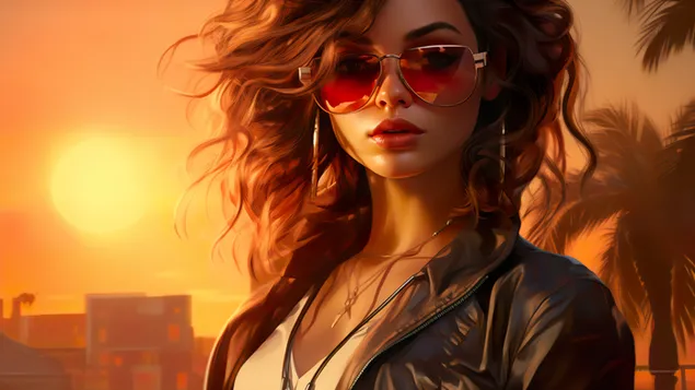 prelepa devojka sa naocarima u gta 6 preuzmi