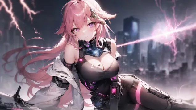 สาวสวย Yae Miko | อะนิเมะ | เก็นชิน อิมแพ็ค HD วอลเปเปอร์