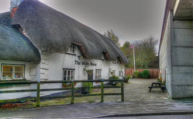 پس زمینه خانه زیبا کاغذدیواری  2K